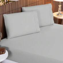 Sheet Sets With Pillowcases - Xám - Xem 1