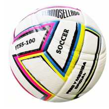 BALON DE FUTBOL THERMOSELLADO #5 Adecuado para Entrenamiento de fútbol en Interiores y Exteriores. Es Suave, Cómodo Y Resistente Al Desgaste; - Multicolor - Ver 2