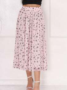 Women Skirts - 粉色 - 查看 7
