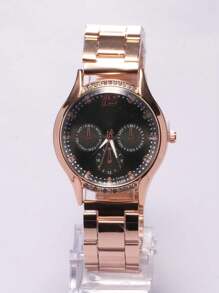 Women's Quartz Watches - 玫瑰金 - 查看 1