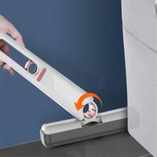 2入組小型手持式可折疊海綿懶人拖把，家庭清潔，桌面清潔，不需手洗吸水 - 白色 - 查看 7