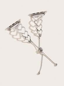 豪華時尚手鍊設計的腕帶,不銹鋼材質,與蘋果手錶兼容