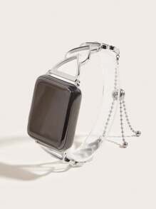 豪華時尚手鍊設計的腕帶,不銹鋼材質,與蘋果手錶兼容