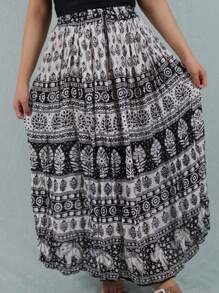 Women Skirts - White - View 2