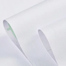 1 Rolka Z Czysty Biały PVC Tapeta , Wodoodporny I Wilgoć Materiał , Doskonały Dla Salon I Sypialnia Ściany Dekoracje
