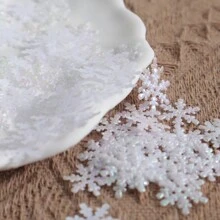 300入組雪花設計五彩紙屑 - 彩色 - 查看 2