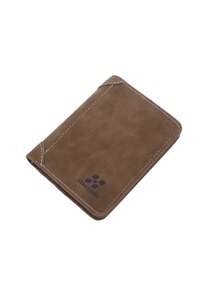 1pc Men's Multi-Card Wallet Short Matte Leather Wallet Retro Three-Fold Vertical Wallet Clip Gifts For Valentine's Day Business Casual For Men Wallet Purse Wallet Small Wallet Men Wallet Leather