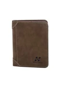 1pc Men's Multi-Card Wallet Short Matte Leather Wallet Retro Three-Fold Vertical Wallet Clip Gifts For Valentine's Day Business Casual For Men Wallet Purse Wallet Small Wallet Men Wallet Leather