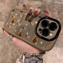 Ốp lưng bảo vệ điện thoại tương thích Tương thích với iPhone 17/17 Pro/17 Air/17 Pro Max/16E/7/8/11/12/13/14/15/X/XR/Xs/Plus/Pro/Pro Max/SE2/16, Chống rơi - Nâu[0] - Xem 4