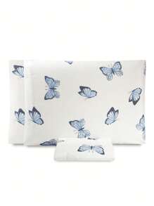 Sheet Sets With Pillowcases - Mariposa azul - Ver 1