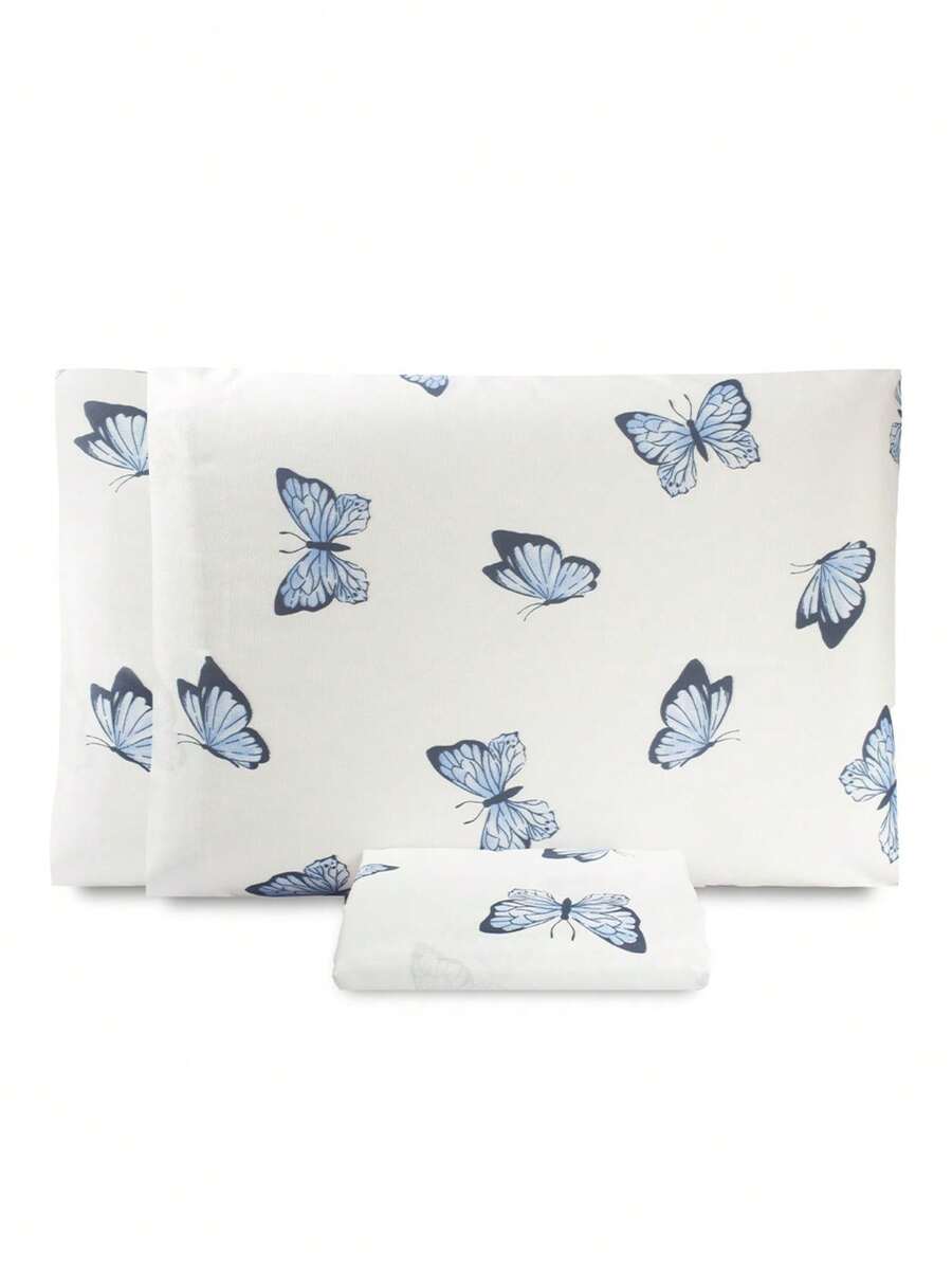Sheet Sets With Pillowcases - Mariposa azul - Ver 1