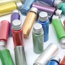 5入組每瓶10g的化妝品級珍珠雲母顏料粉,適用於美甲、身體彩繪、眼影、肥皂製作、蠟燭、樹脂、環氧樹脂、汽車漆、diy工藝品。 - 彩色 - 查看 2