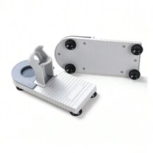 1pc Hot Melt Glue Gun Holder Stand, Base Support - Light Grey - View 5