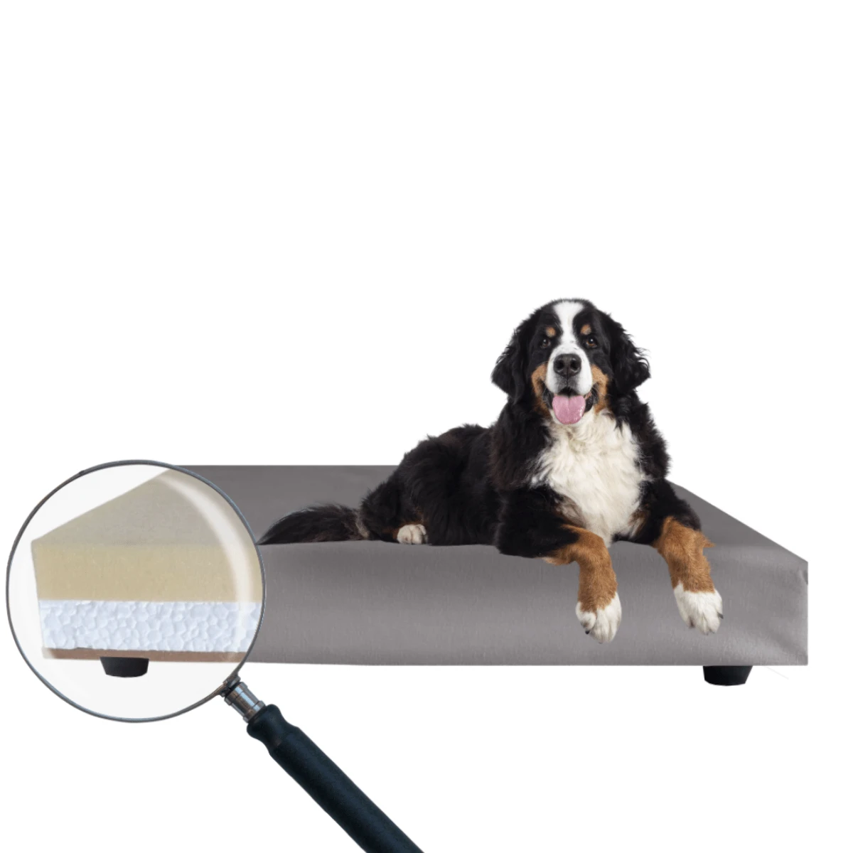 Pet Bed & Crate Mat - 灰色 - 查看 1