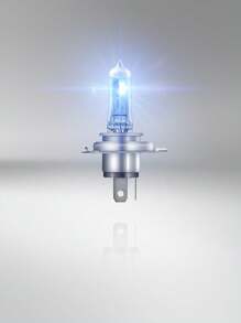 Foco H4 halogneo tipo led - Azul y blanco - Ver 3