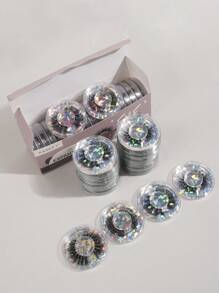 MAGEFY 20 Pairs Of Natural Full Mixed Style False Eyelashes,Thick Curling Fluffy Eyelashes For Party Use Manga Eyelashes,Travel Essentials - 黑色 - 查看 1