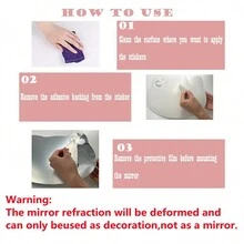 1套3d幾何牆鏡貼紙,亞克力自粘式diy貼紙,適用於電視背景客廳藝術現代家居裝飾 - 金色 - 查看 4