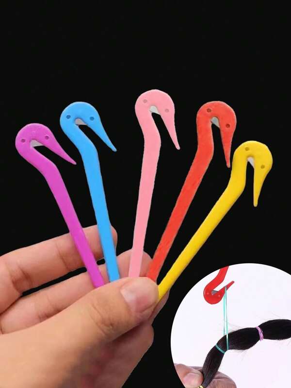 1pc/2pcs/5pcs Disposable Hair Removal Hook, Kids Hair Remover