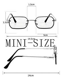 DareSee 1 Stück Herren Retro-Quadratische Brille mit schwarzem Rahmen, Karamell-Gläsern und Kupfer-Akzenten, passend für den Alltag, Fotografie, Urlaub, Reisen (inklusive Brillenetui, Reinigungstuch, Kordel), Musika-Festival, Y2K-Festival, Schulbeginn