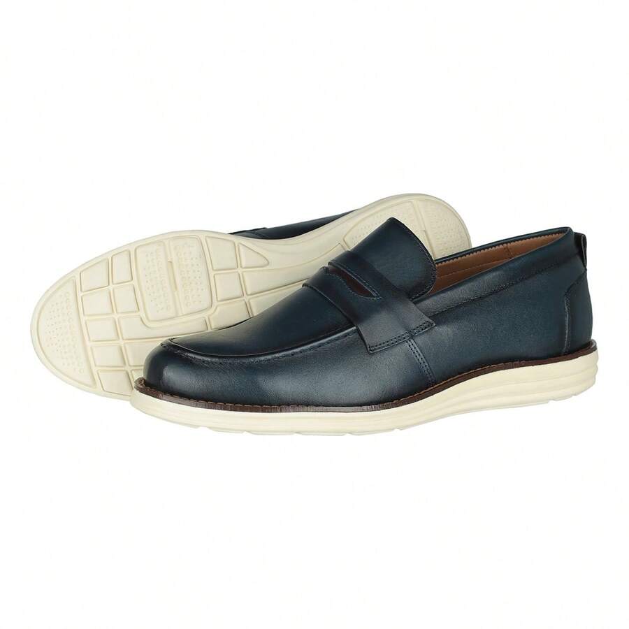 Dress Shoes - 藍色 - 查看 1