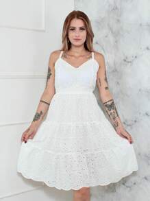Women Dresses - trắng - Xem 3