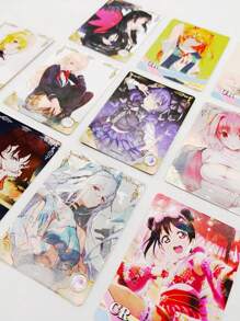 150張女神物語風雪月花動漫收藏卡 - 粉色 - 查看 4