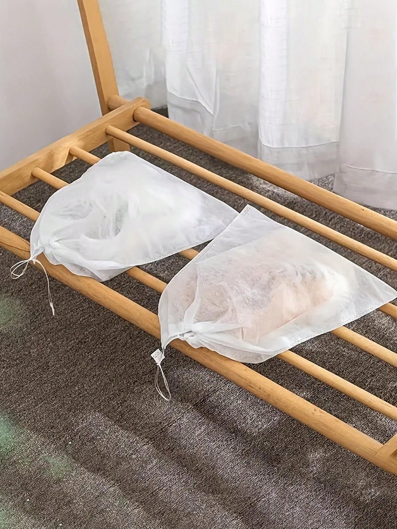 5/10/15/20pcs Portable Travel Shoe Bags, SpaceSaving DustProof