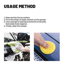 1瓶50ml汽車刮痕修復液,可清除污垢並磨光,重現漆面,適用於噴漆翻新抗刮擦塗料 - 白色 - 查看 5