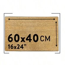 1 件 Funny Style Guard Parrot Home Door Mat 户外门垫，带防滑耐用橡胶背衬 60*40 厘米 - 自然色 - 适合户外/室内使用 - 軍綠色 - 查看 3