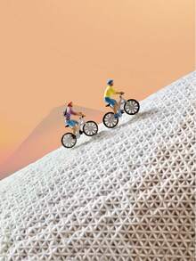 Flocked Polyester Material Rug Suitable For All Seasons With Lucky Letter & Planet Print, Cute Cartoon Design, Anti-Slip Tpr Bottom, Soft, Comfortable, Water Absorbent, Great For Bathroom, Shower, Bathtub, Sink - 1pc - Multicolor - View 6