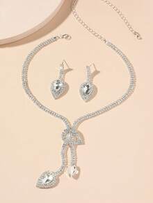 太陽花圖案硬殼抱包,外觀呈抱枕狀,鑲嵌鑽石,適用於派對、婚禮、舞會、晚宴/宴會,可與婚紗、禮服、舞會裙、生日禮服搭配 - 銀色 - 查看 6