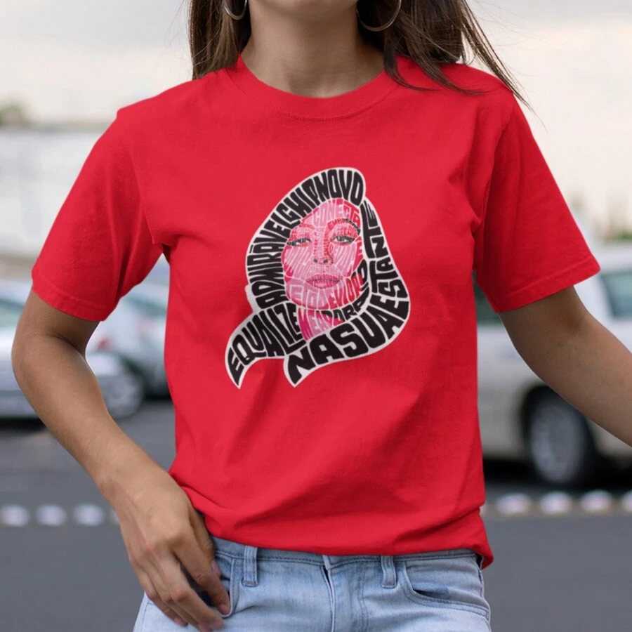 Women T-Shirts - 紅色 - 查看 1