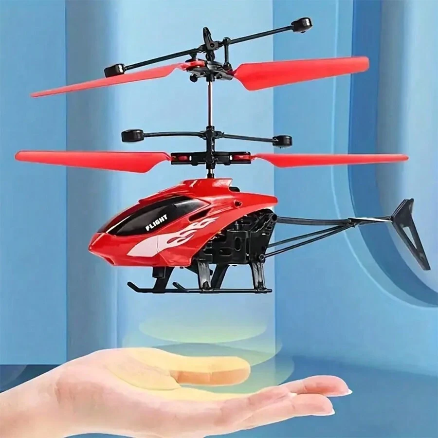 1 Avión De Control Remoto Con Juguete De Inducción Y Control Remoto, Color Aleatorio Para Algunas Piezas
