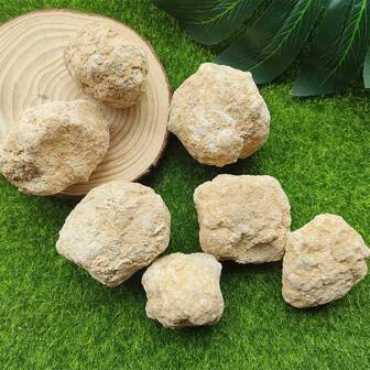 1pc Break Your Own Unopened Geodes Natural Agate Geode Raw Real Crystal Specimen Contains Reiki Energy Healing Quartz Rough Beautiful Stones Jewelry Gifts