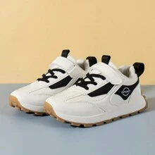 1雙男女通用經典休閒運動鞋,四季皆宜 - 黑與白 - 查看 1