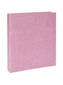 Paper Junkie 2 Pack Sparkly Pink 3 Ring Binder With 2 Inch Rings, Glitter File Folder Pockets For Office Supplies, Planner, Portfolio, 350 Sheet Capacity (11 X 12 In) - Pink - View 7