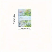 30入組/包裝藝術裝飾海報系列浪漫拼貼剪貼簿材料 - 彩色 - 查看 3
