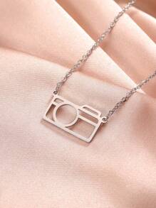 1 件女士不銹鋼相機吊墜項鍊,攝影師捕捉珍貴瞬間的禮物,家庭禮物 - 時尚系列 - 查看 2