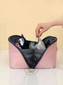 1入組內衣收納袋，旅行收納盒，化妝品收納袋，化妝品盒子 - 粉色 - 查看 3