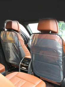 2pcs Clear Car Seat Back Protector Cover Pad - View 1
