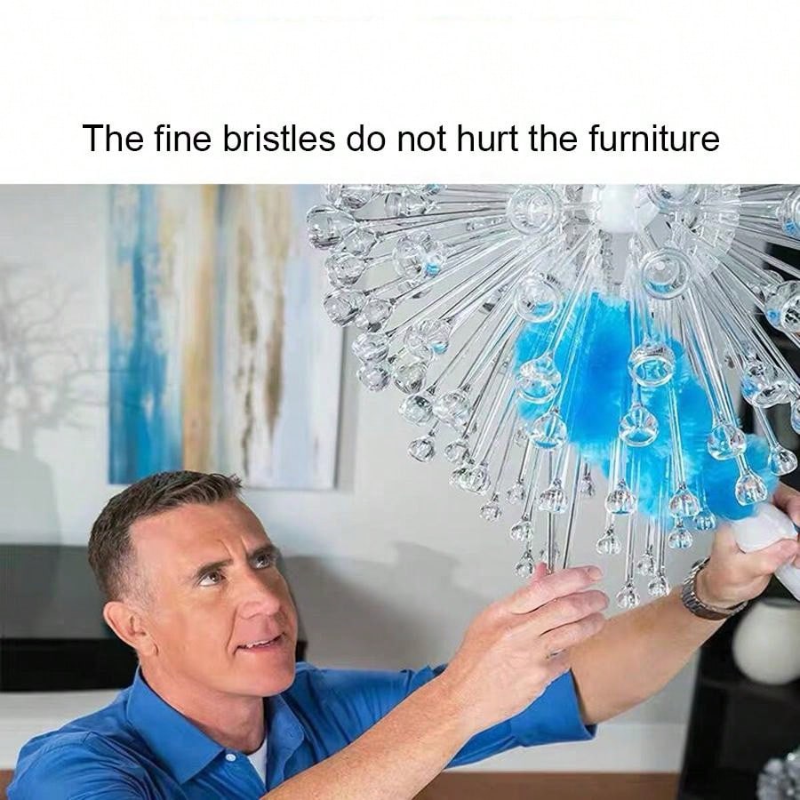 Electric Dust Cleaner Static Dusting Brush Household Cleaning Brush