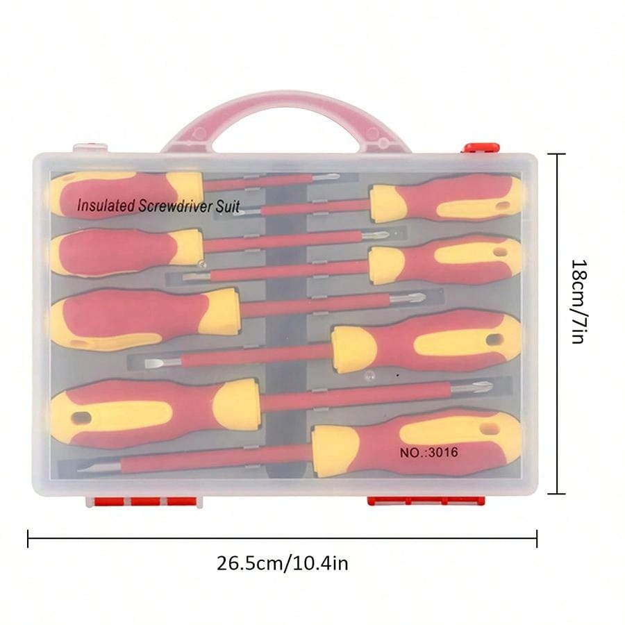 Electrician Insulated Screwdriver Set 1000V 11Piece Professional