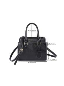 BELLEBORG Thanh lịch Của phụ nữ Túi xách tay Túi đeo chéo - màu đen - Xem 11