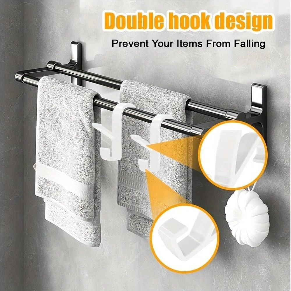 5pcs White Plastic Radiator Hooks, Round Shape, Suitable For All ...