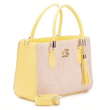 Women Bag Sets - Yellow - View 5