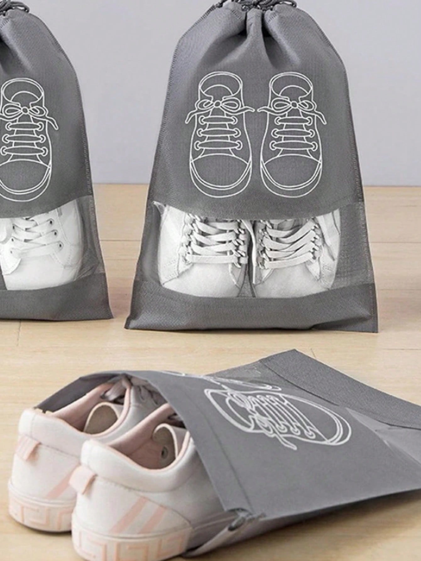 أكياس تخزين الأحذية من القماش غير المنسوج ، منظمات...