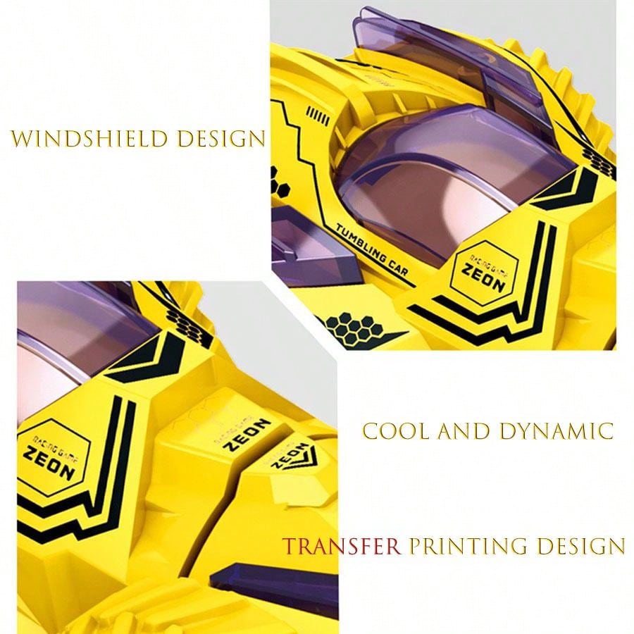 DoubleSided Climbing OffRoad Toy Car For Kids, Cool Rotating Vehicle