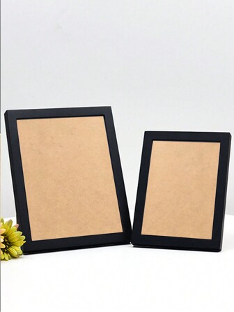 1pc Minimalist Wooden Picture Frame With Stand & Wall Hook For Wholesale, Fits 6inch/7inch/8inch/10inch/a4 Photos