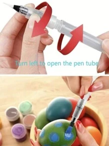 1 Máy Tính Chắc Chắn Màu Nước Bút Nước, Nước Làm Đầy Tranh Đầu Cọ Đầu Dẹp Bút Tiện Lợi Hòa Tan Trong Nước Màu Chì Tranh bút - Trong sáng - Xem 8