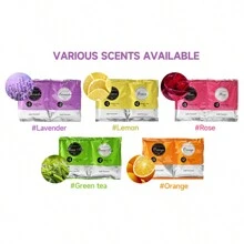 2 Sets Lavender Crystal Bath Salt & Jelly Salt, Crystal Mud Foot Care, Feet Soaking Bag Kit, Foot Care At Home - Purple - View 6